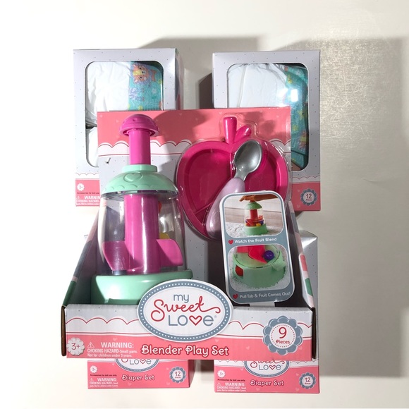 My Sweet Love Doll Diapers and Blender Playset - Picture 5 of 5